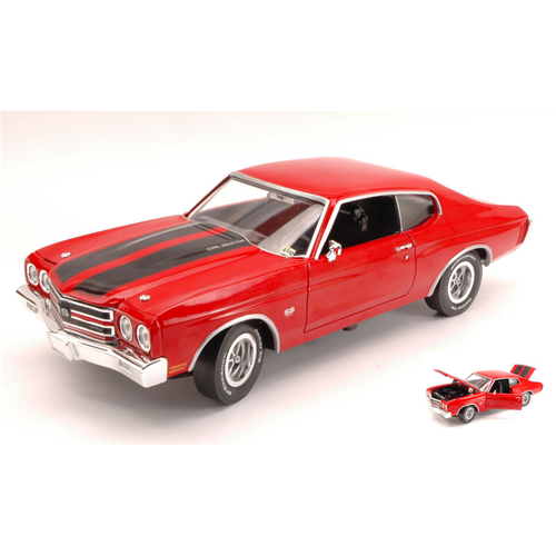 CHEVROLET CHEVELLE SS 1970 "JACK REACHER" LA PROVA DECISIVA 1:18 Auto World Movie Modellino