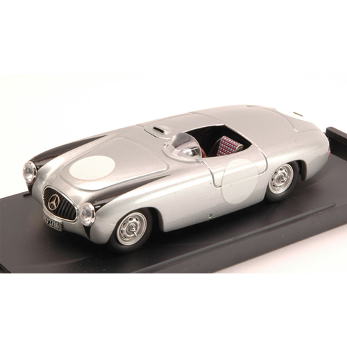 MERCEDES 300 SL 52 SPIDER PRESENTAZIONE ONE-SEATER 1952 SILVER 1:43 Bang Auto Stradali Modellino