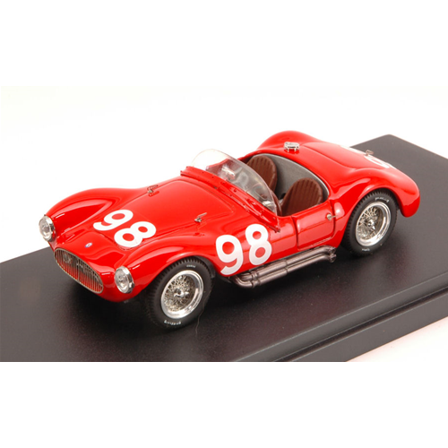 MASERATI A 6 GCS N.98 2nd TARGA FLORIO 1953 E.GILETTI 1:43 Bang Auto Competizione Modellino