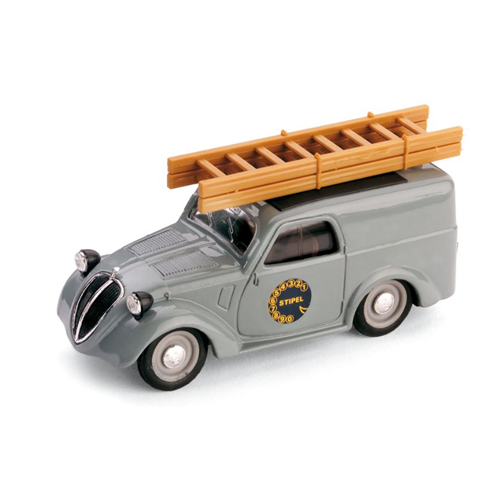 FIAT 500B FURGONCINO STIPEL 1946 1:43 Brumm Veicoli Commerciali Modellino
