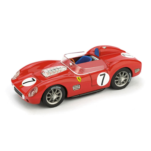 FERRARI T.R. 59 N.7 WINNER SEBRING 1959 GURNEY-DAIGH-HILL-GENDEBIEN 1:43 Brumm Auto Competizione Modellino