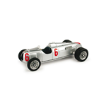 AUTO UNION TIPO C N.6 RUOTE GEMELLATE 1936 1:43 Brumm Auto Competizione Modellino