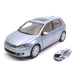 VW GOLF VI TSI 2012 METALLIC LIGHT BLUE 1:18 Paudi Model Auto Stradali Modellino