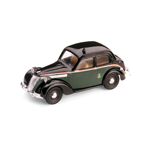 FIAT 1100 E TAXI DI MILANO 1949-53 1:43 Brumm Taxi Modellino