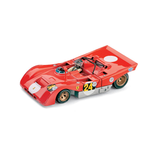 FERRARI 312 PB N.24 1000 Km BUENOS AIRES 1971 + PILOTA I.GIUNTI 1:43 Brumm Auto Competizione Modellino