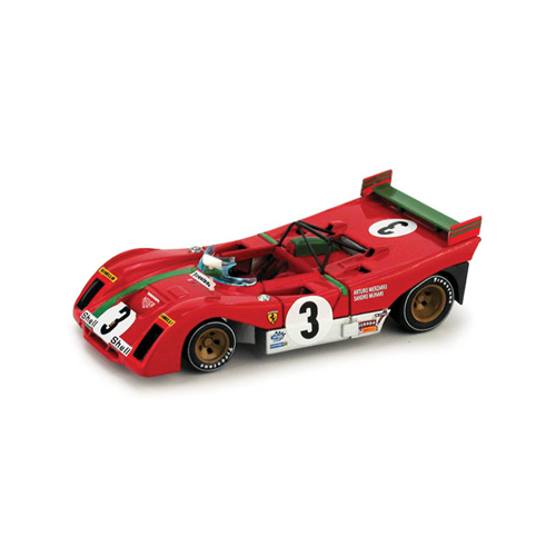 FERRARI 312 PB N.3 WINNER TARGA FLORIO 1972 MERZARIO-MUNARI 1:43 Brumm Auto Competizione Modellino
