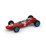 FERRARI 158 J.SURTEES 1964 N.2 WINNER ITALY GP WITH PILOTE 1:43 Brumm Formula 1 Die Cast Modellino
