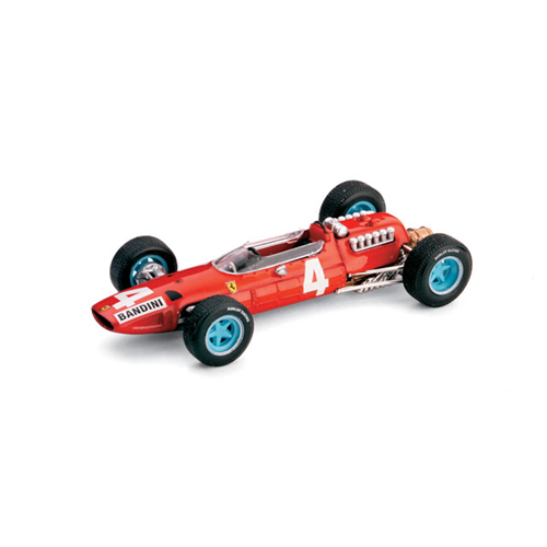 FERRARI 512 L.BANDINI N.4 1965 1:43 Brumm Formula 1 Modellino