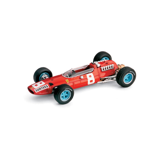 FERRARI 512 J.SURTEES 1965 N.8 RETIRED ITALY GP 1:43 Brumm Formula 1 Modellino