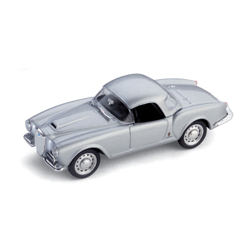 LANCIA AURELIA B 24 SPIDER HARD TOP 1955 ARGENTO 1:43 Brumm Auto Stradali Modellino