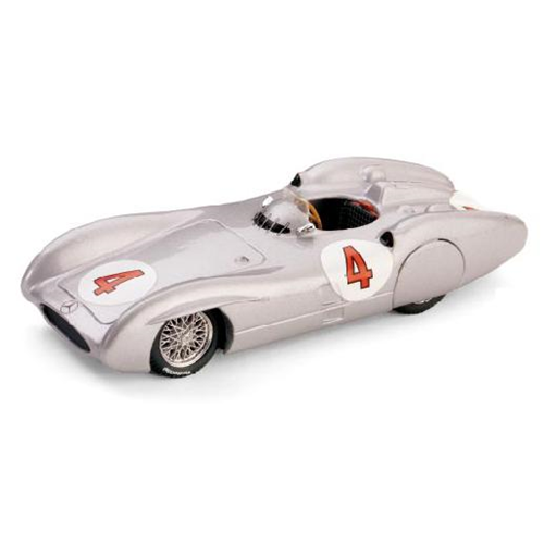 MERCEDES W 196 C N.4 PROVE AVUS 1954 K.KLING 1:43 Brumm Auto Competizione Modellino