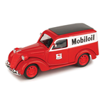FIAT 1100 E FURGONE MOBILOIL 1950 1:43 Brumm Veicoli Commerciali Die Cast Modellino