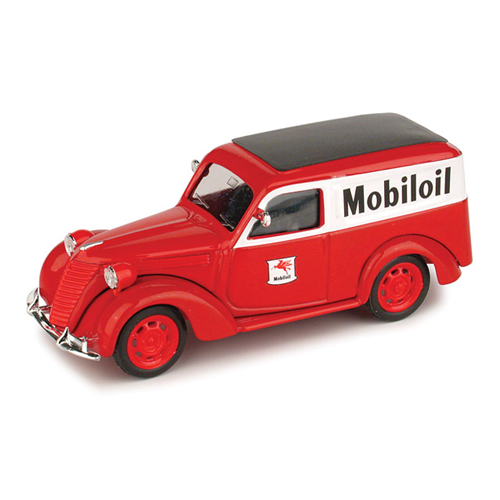 FIAT 1100 E FURGONE MOBILOIL 1956 1:43 Brumm Veicoli Commerciali Modellino