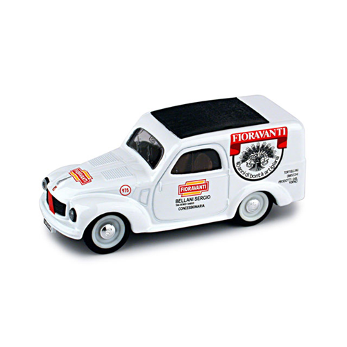 FIAT 500 C FIORAVANTI 1950 1:43 Brumm Veicoli Commerciali Modellino