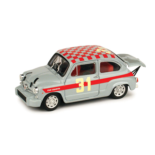 FIAT ABARTH 1000 1966 N.31 1:43 Brumm Auto Competizione Modellino