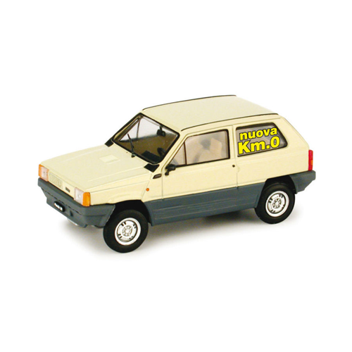 FIAT PANDA 30 1980 Km 0 1:43 Brumm Auto Stradali Modellino