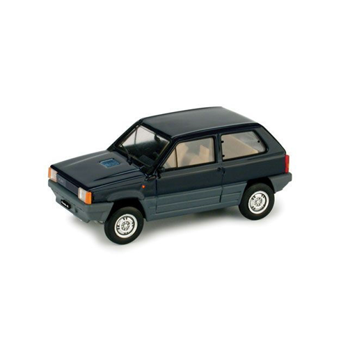 FIAT PANDA 45 1980 BLU SMALTO 1:43 Brumm Auto Stradali Modellino