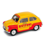 FIAT 600 1955 PASTA BUITONI 1:43 Brumm Veicoli Commerciali Modellino