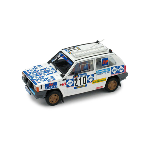 FIAT PANDA 4x4 N.210 ABANDON P.DAKAR1984 BAGHETTI-BADOIS 1:43 Brumm Auto Rally Modellino