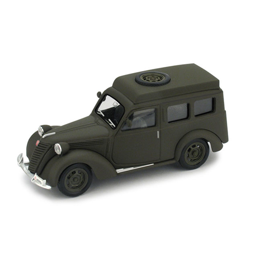 FIAT 1100 CARABINIERI 1950 1:43 Brumm Forze dell'Ordine Modellino