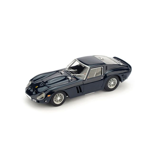 FERRARI 250 GTO 1962 BLU SCURO CHASSIS 3589 GT 1:43 Brumm Auto Stradali Modellino
