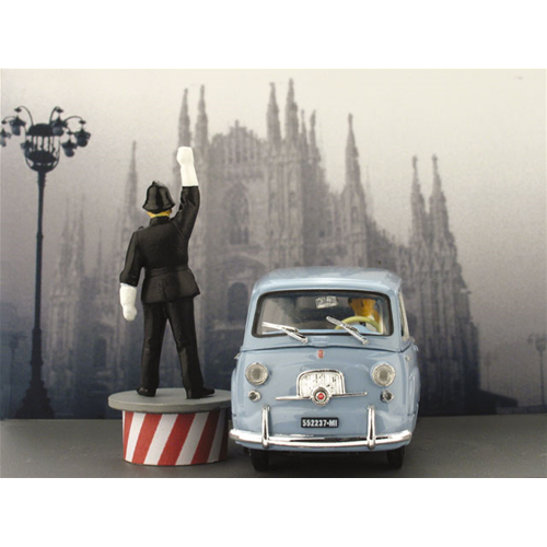 FIAT 600D MULTIPLA 1960 "GHISA DE MILAN" 1:43 Brumm Auto Stradali Modellino