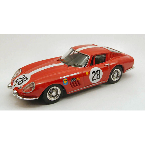FERRARI 275 N.28 11th Le Mans 1967 STEINMANN-SPOERRY 1:43 Best Model Auto Competizione Modellino