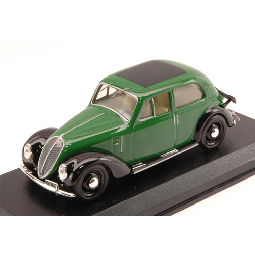 FIAT 1500 1935 BLACK/GREEN 1:43 Best Model Auto d'Epoca Modellino