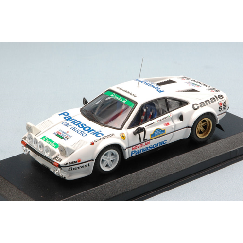 FERRARI 308 N.12 WINNER TARGA FLORIO RALLY 1982 TOGNANA-DE ANTONI 1:43 Best Model Auto Rally Modellino