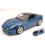 FERRARI CALIFORNIA T (CLOSED TOP) 2014 BLUE 1:18 Burago Auto Stradali Modellino