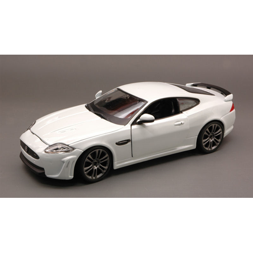 JAGUAR XKR-S 2011 WHITE 1:24 Burago Auto Stradali Modellino