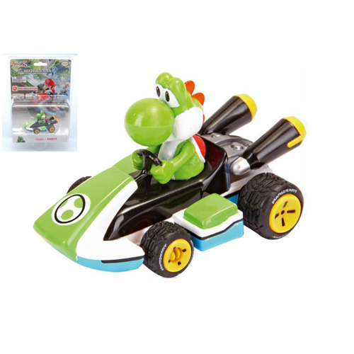 MARIO KART 8 YOSHI PULL SPEED BLISTER 1:43 Carrera Modellismo Giocattolo Modellino