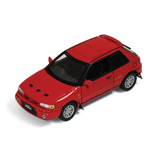 MAZDA 323 GTR 1991 RED 1:43 Ixo Model Auto Stradali Modellino