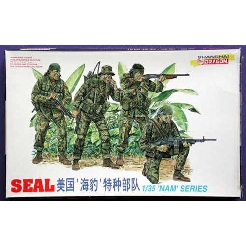 SEAL KIT 1:35 Dragon Kit Figure Militari Modellino