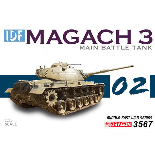 IDF MAGACH 3 KIT 1:35 Dragon Kit Mezzi Militari Modellino