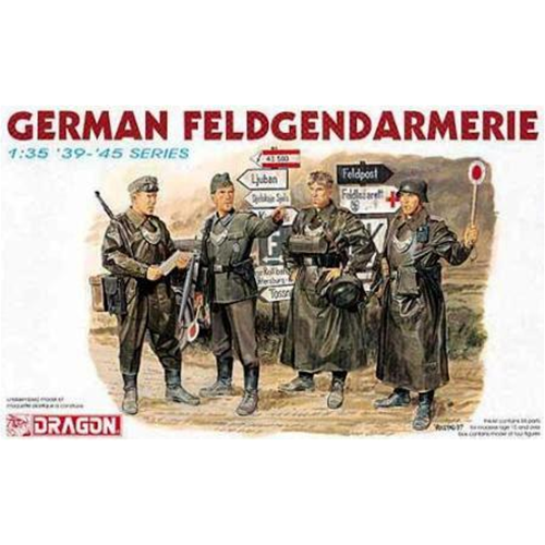 GERMAN FELDGENDARMERIE KIT 1:35 Dragon Kit Figure Militari Modellino