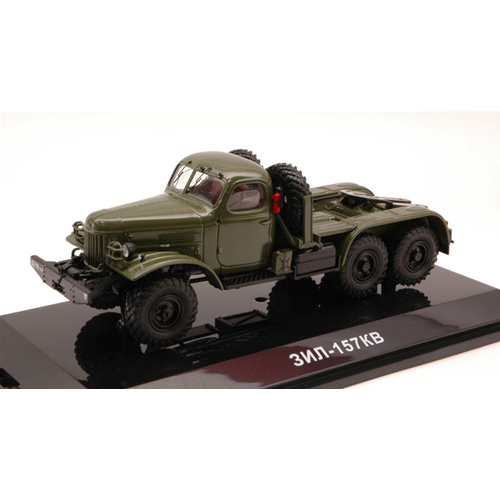 ZIL 157K KV TRACTOR 1956-62 KHAKI GREEN 1:43 Dip Models Camion Modellino