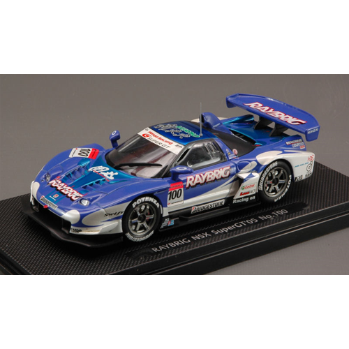 HONDA NSX N.100 SUPER GT 2005 1:43 Ebbro Auto Competizione Modellino