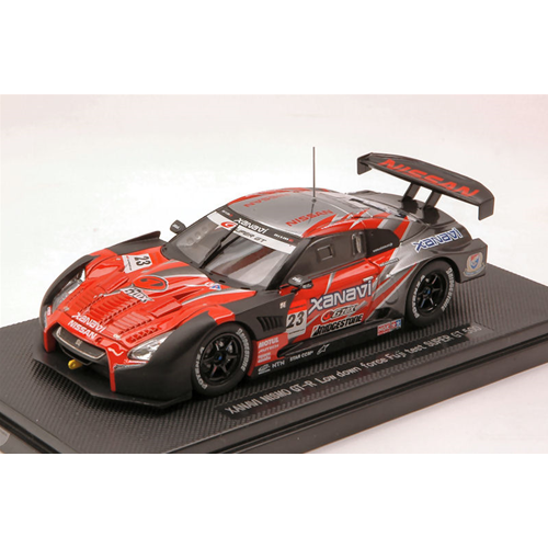 NISSAN GT-R N.23 XANAVI FUJI TEST SUPER GT 2008 1:43 Ebbro Auto Competizione Modellino