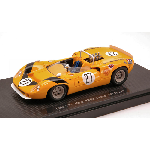 LOLA T70 N.27 JAPAN 1968 1/43 Ebbro Auto Competizione Modellino