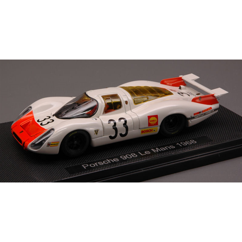 PORSCHE 908 N.33 LE MANS 1968 1:43 Ebbro Auto Competizione Modellino