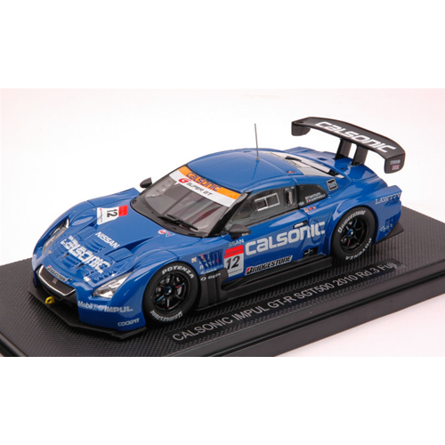 NISSAN GT-R N.12 FUJI 2010 1:43 Ebbro Auto Competizione Modellino