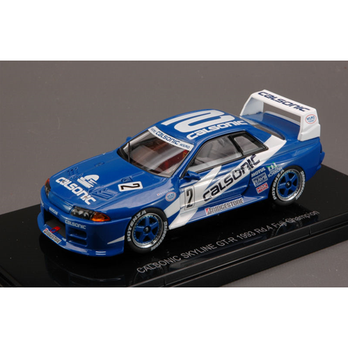 NISSAN SKYLINE GT-R N.2 FUJI CHAMPION 1993 1:43 Ebbro Auto Competizione Modellino