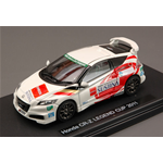 HONDA CR-Z LEGEND CUP 2011 WHITE (DECALS FOR N.18/20/24/81) 1:43 Ebbro Auto Competizione Modellino