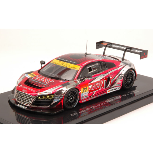 AUDI R8 LMS ULTRA N.21 26th SUPER GT 300 2013 A.TSUZUKI-R.LYONS 1:43 Ebbro Auto Competizione Modellino