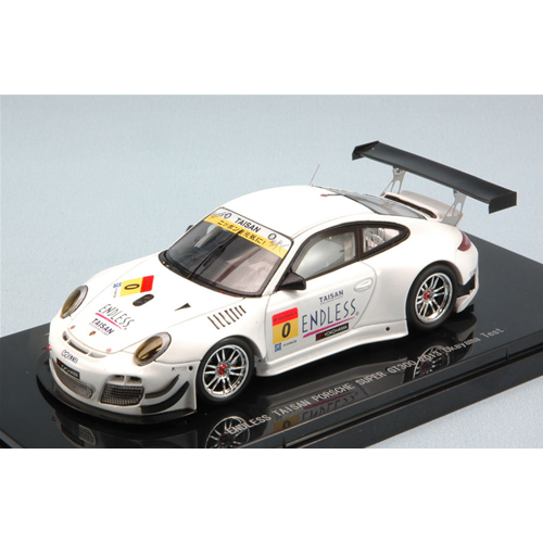 PORSCHE 997 GT3 N.0 OKAYAMA TEST SUPER GT300 2013 1:43 Ebbro Auto Competizione Modellino