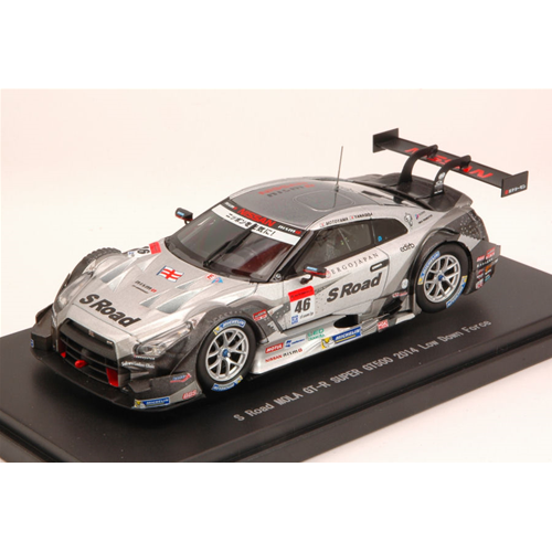 NISSAN GT-R N.46 11th SUPER GT500 2014 S.MOTOYAMA-M.YANAGIDA 1:43 Ebbro Auto Competizione Modellino