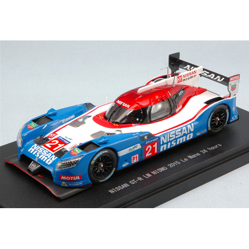 NISSAN GT-R N.21 DNF LM 2015 MATSUDA-ORDONEZ-SHULZHITSKIY 1:43 Ebbro Auto Competizione Modellino