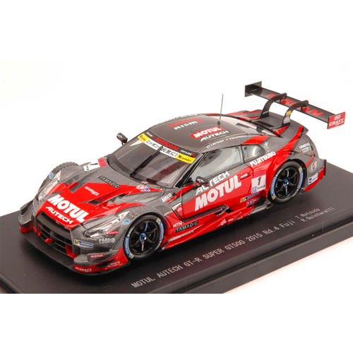 NISSAN GT-R N.1 4th Rd.4 FUJI 2015 S.GT500 T.MATSUDA-R.QUINTARELLI 1:43 Ebbro Auto Competizione Modellino