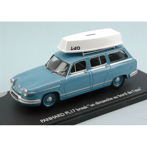 PANHARD PL17 BREAK "UN DIMANCHE AU BORD DE L'EAU" 1:43 Eligor Auto Stradali Modellino